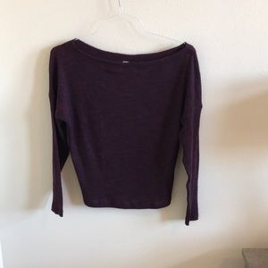 Off the shoulder sweater